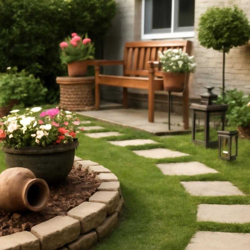 декор двора