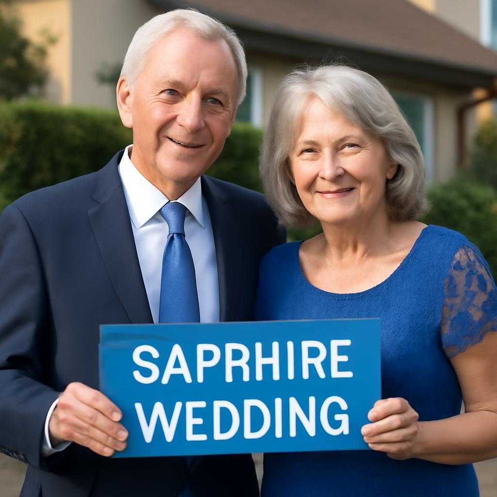 сапфировая свадьба