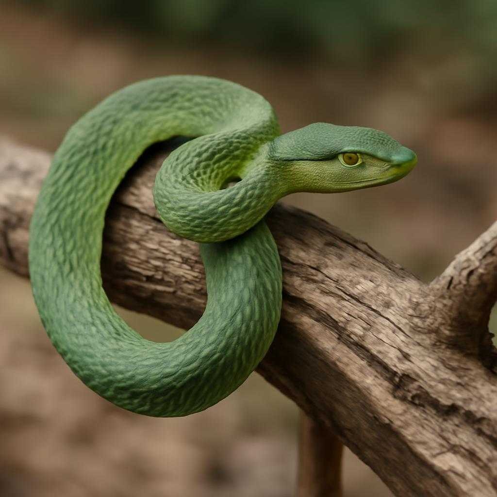 ЗеленаяДеревяннаяЗмея