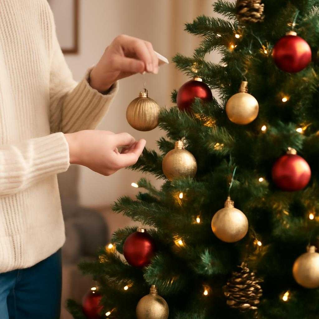 украшение ёлки