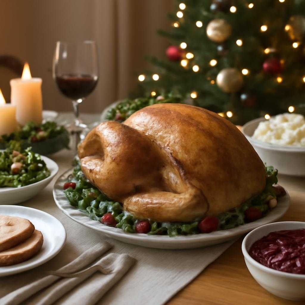 рождественский стол