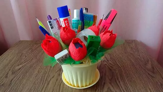 канцелярский букет